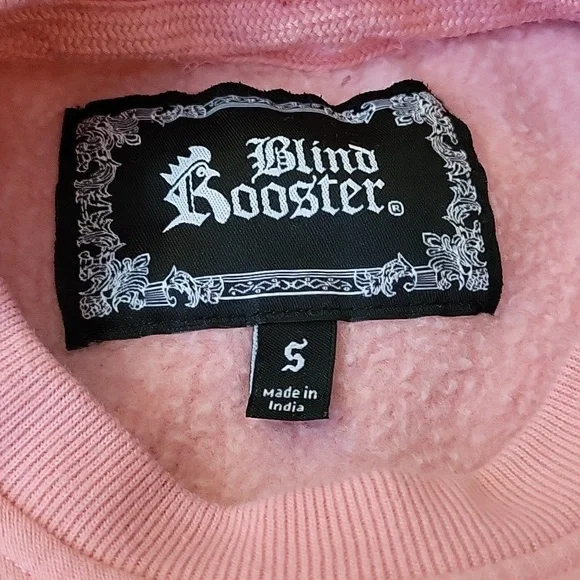 Blind Rooster Los Angeles pink pullover sweatshirt - Picture 4 of 6